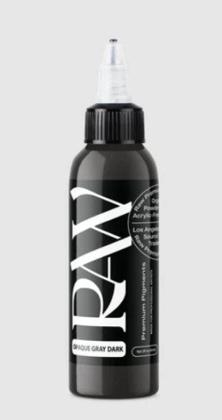 RAW INK OPAQUE GRAY DARK 4OZ