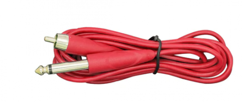 CLIP CORD RCA BRAVO RED