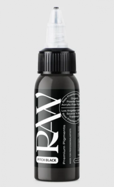 RAW INK PITCH BLACK 1OZ