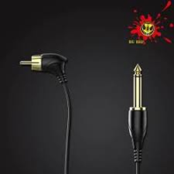 CLIP CORD RCA BIGWASP 90 BLACK